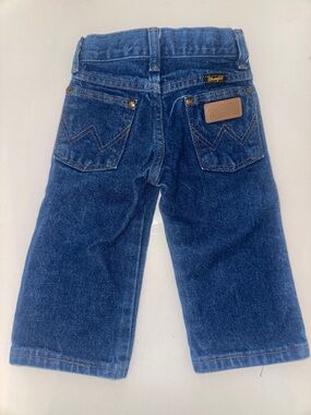 Wrangler Blue 13MWZ 1T toddler jeans